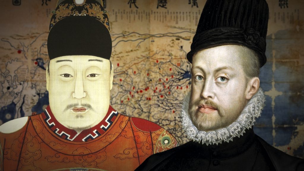 En el reinado de Carlos V, el comercio se extendía de América a Asia