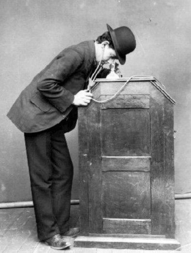 edison y el cine Kinetoscopio